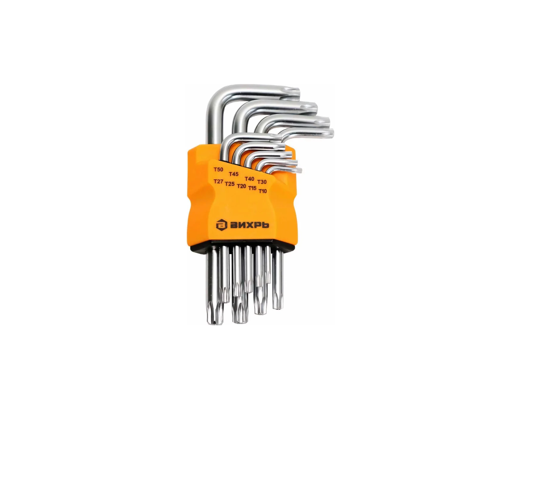 Набор имбусовых ключей Torx 9шт Т10-Т50 Вихрь 73/6/5/1273/6/5/12- купить в АПлайн