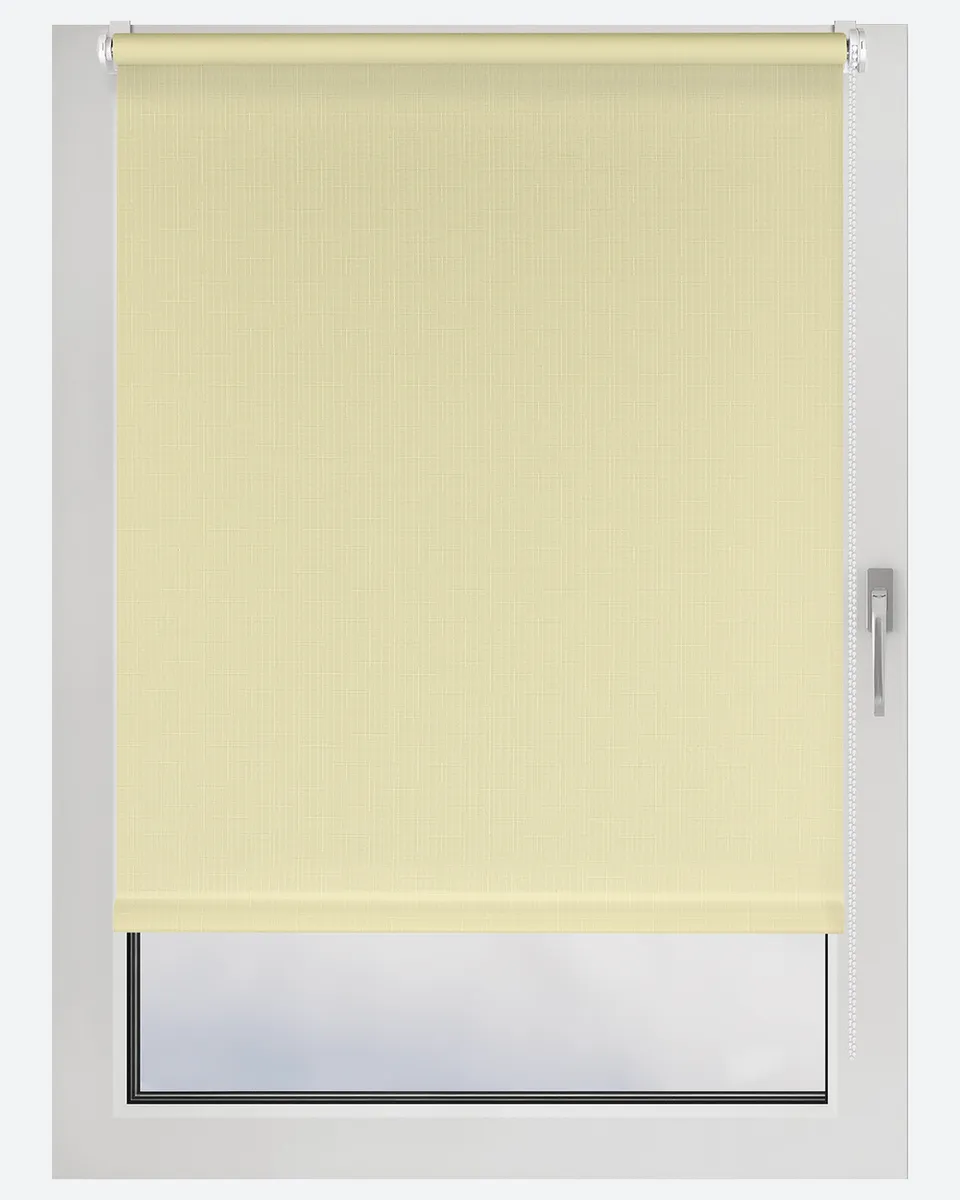 Штора рулонная Shantung песочный 80х160см