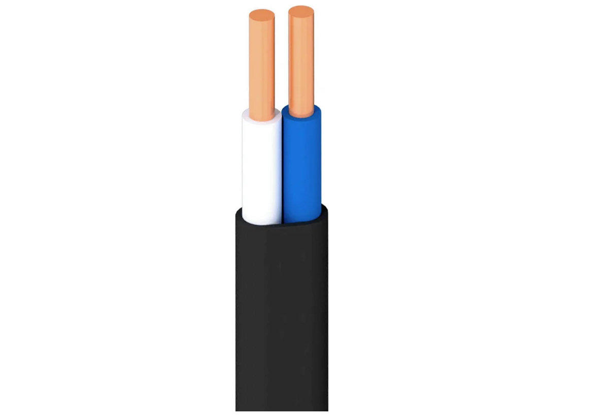 Кабель силовой с мед.жилой ВВГ-пнг 2х1,5м негор ТУ (Бухта 100м)