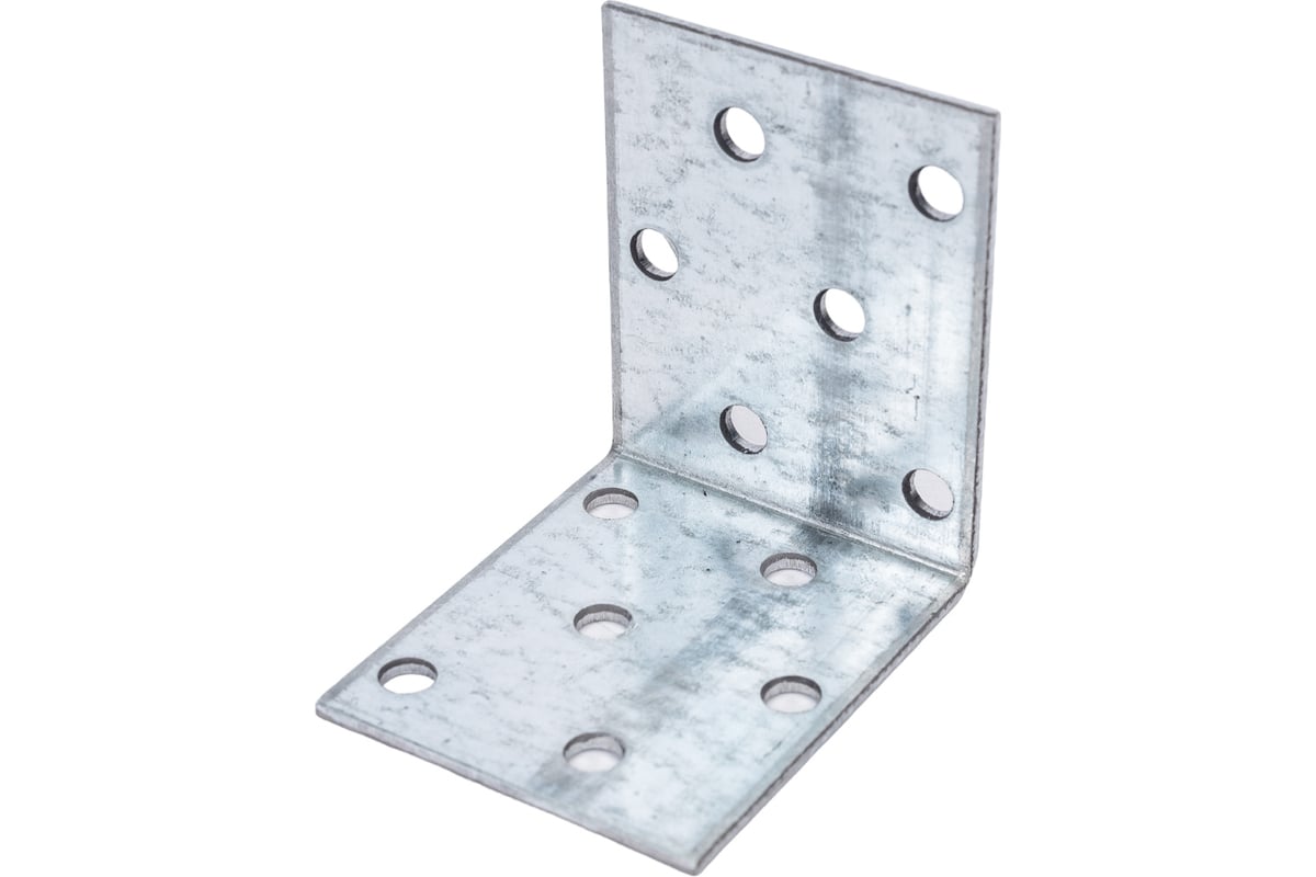 Уголок крепежный равносторонний 50х50х40 1,8мм 13-0020620