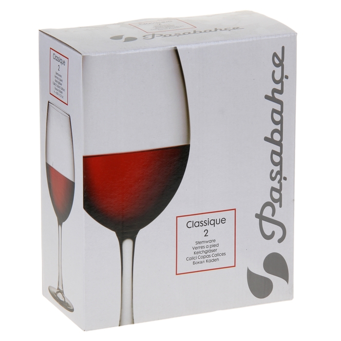 Набор бокалов стекл. Pasabahce Classique 2шт 630мл 440153B