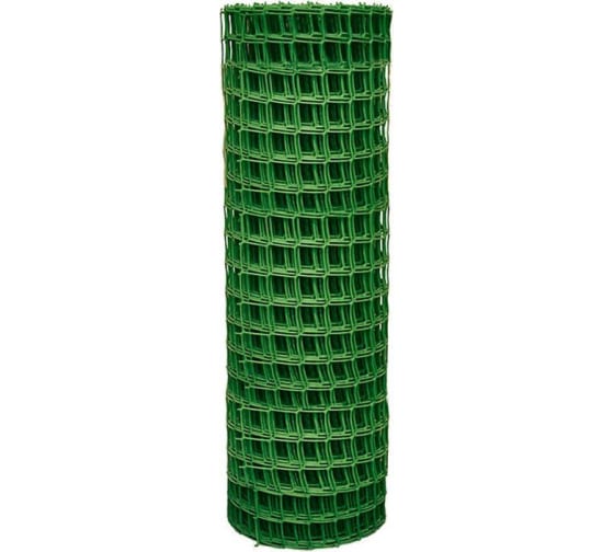 Решетка садовая 50х50мм 1х20м зелёная 