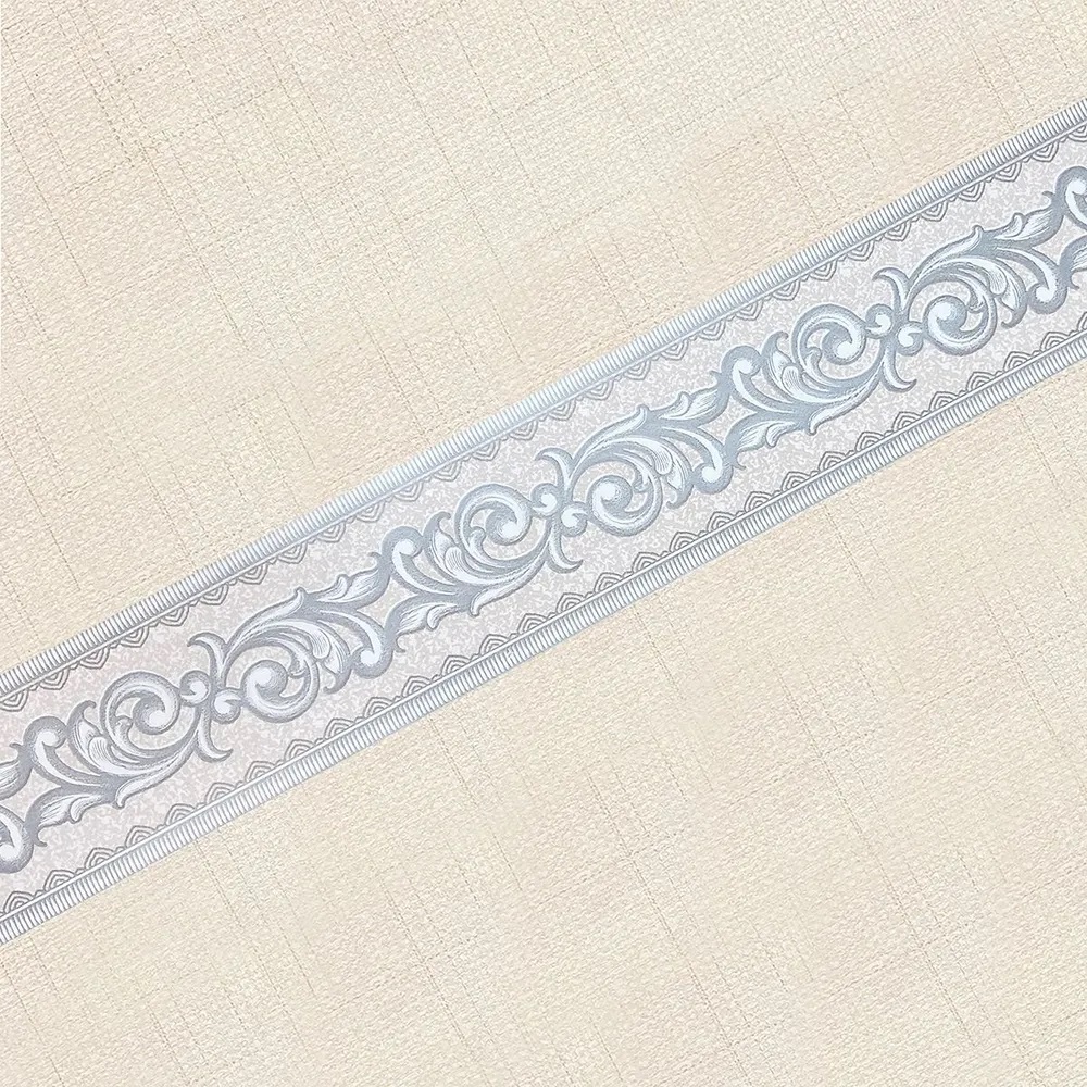 Бордюр бумажный декоративный бежевый 4смх14м Б1104-12