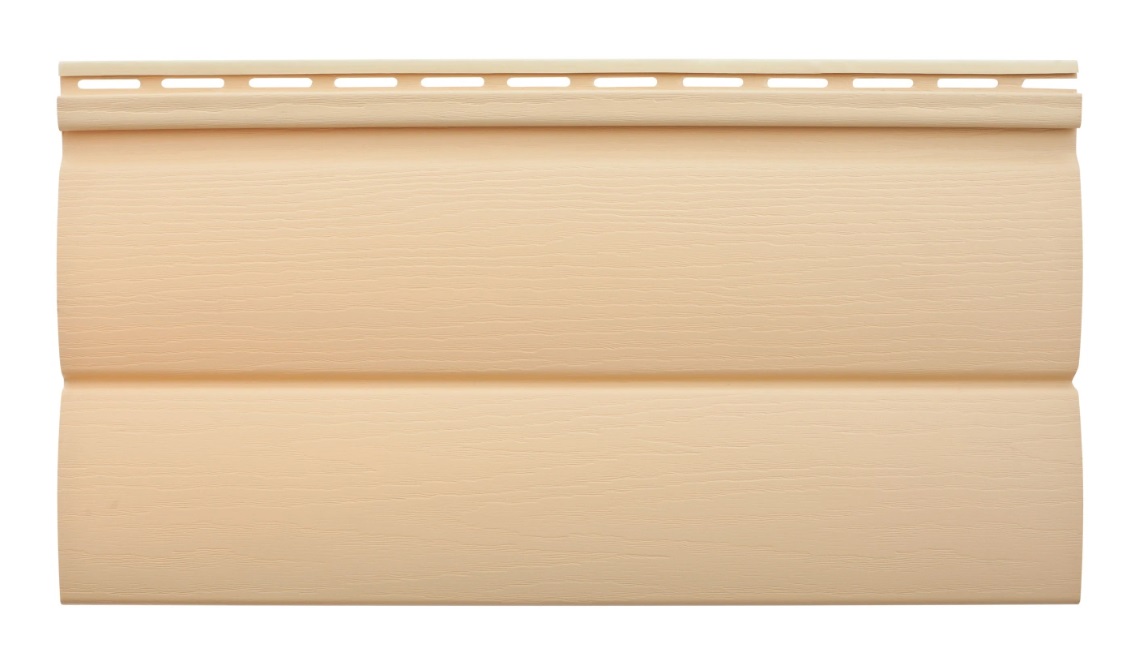 Сайдинг виниловый "Альта-Профиль" Блокхаус Престиж Золотистый ВН-03 3,1х0,222м / 0,688м2