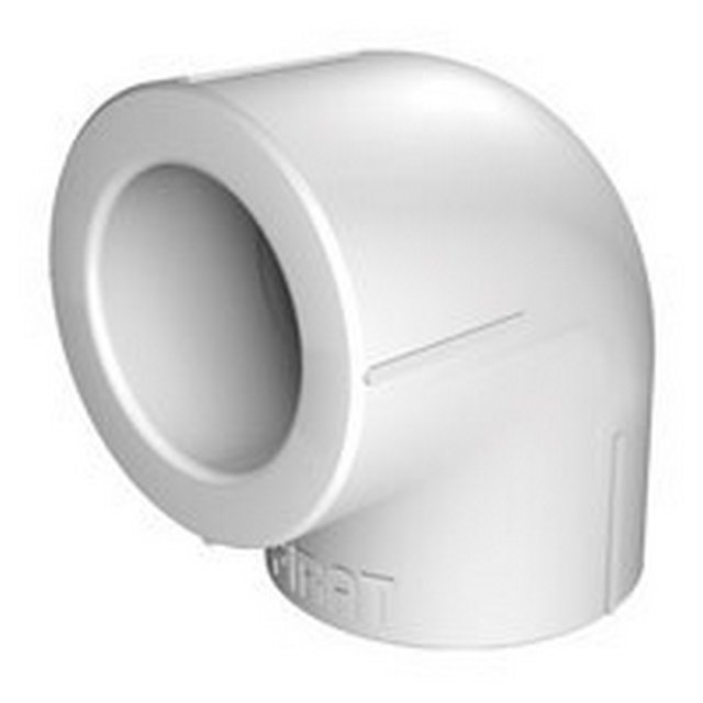 Угольник PPRC 90 градусов 20 белый (штрих-код)