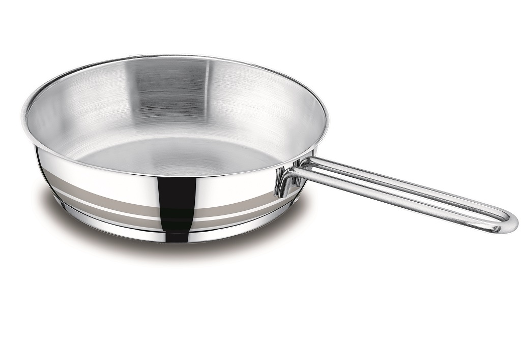 СКОВОРОДА МАРУСЯ ИЗ НЕРЖАВЕЮЩЕЙ СТАЛИ 24 СМ  10/24К