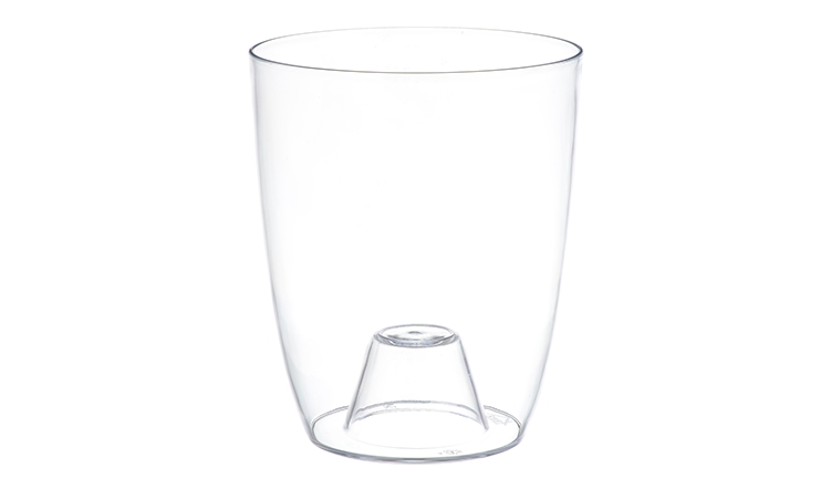 Кашпо ОРХИДЕЯ D125мм прозрачный М3147