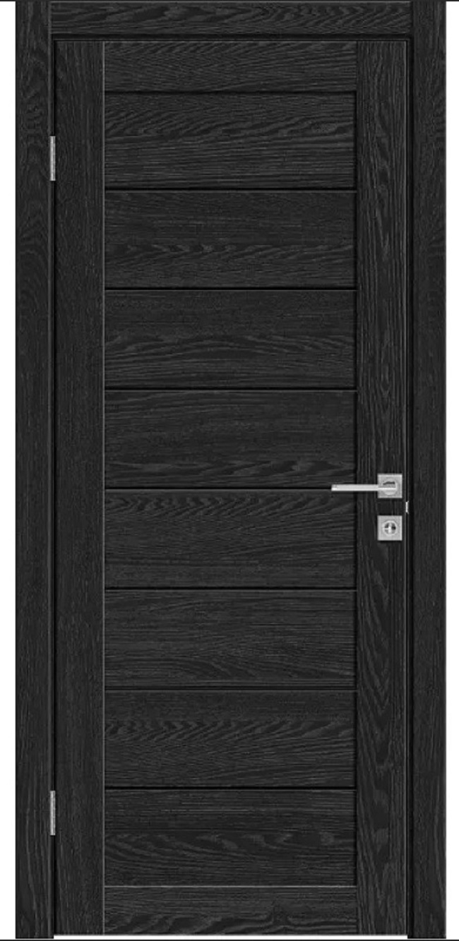 Дверное полотно LUXURY 538 антрацит М8 (700х2000) стекло SATINATO ТД