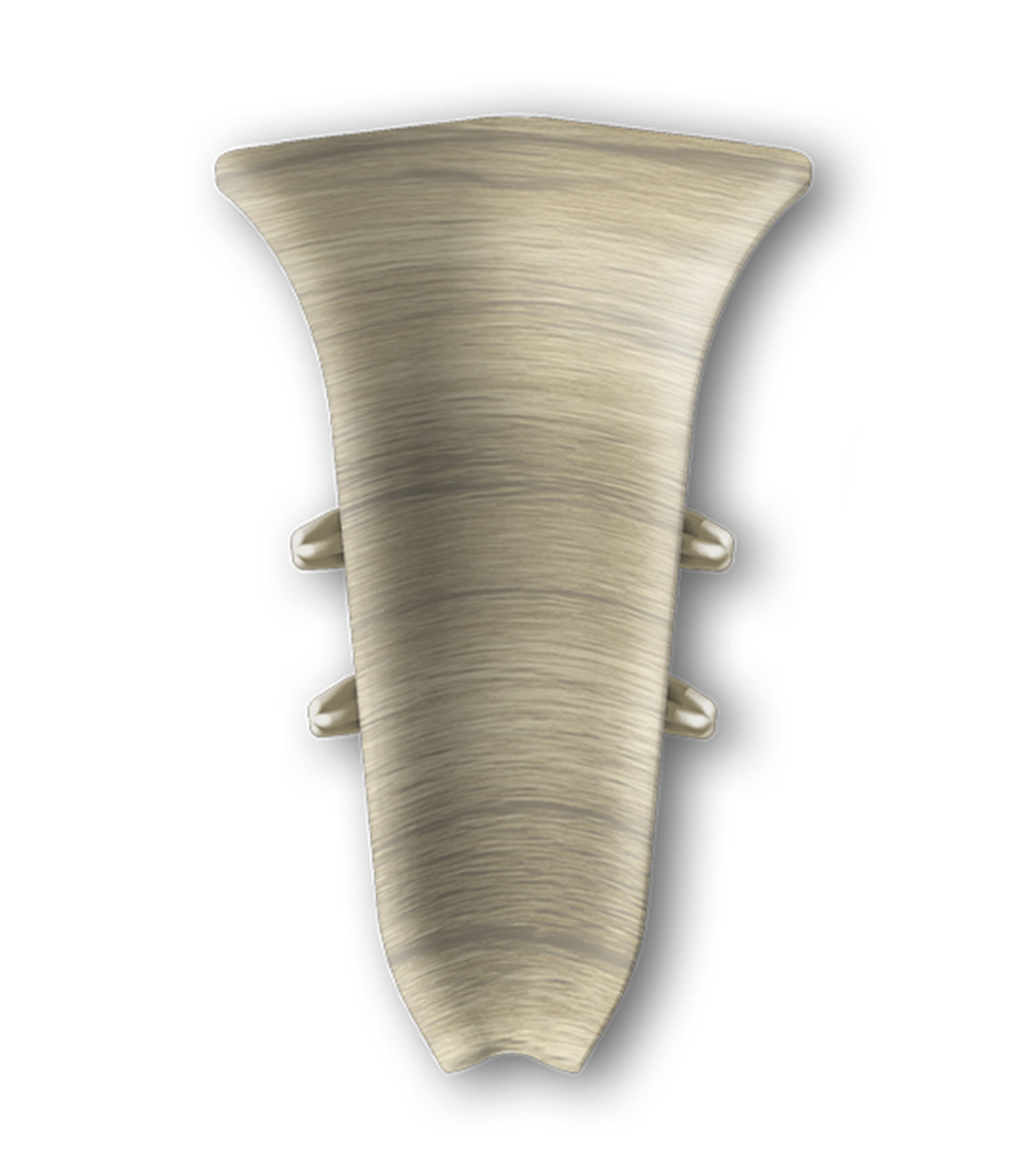 Угол вн. для плинтуса "Идеал Классик" 55мм (2 шт во флоупаке), 263 Клен северный