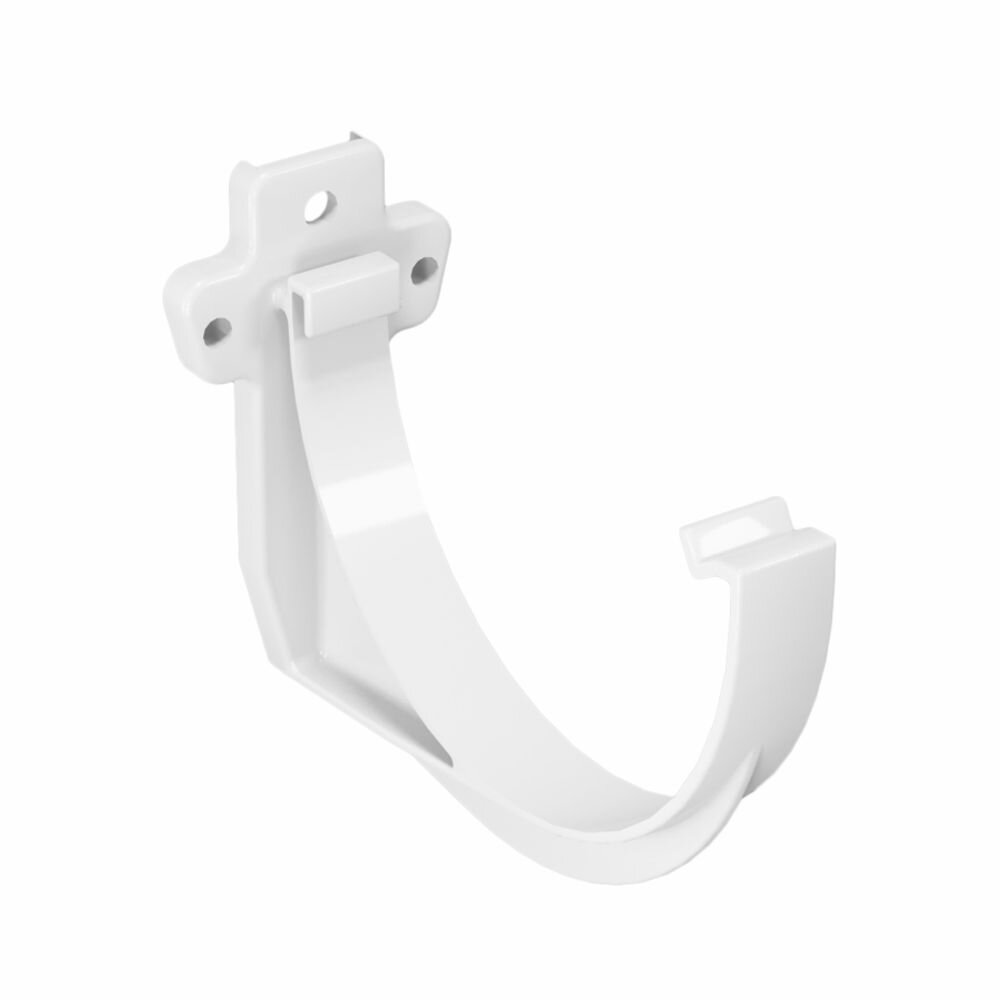 Кронштейн желоба FINEBER белый пластик