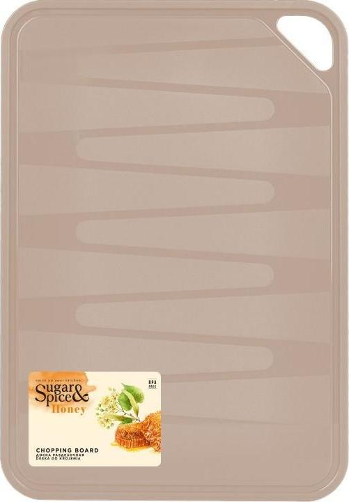 Доска разделочная пласт. Корица 33Х24см латте SE149912005SE149912005- купить в АПлайн