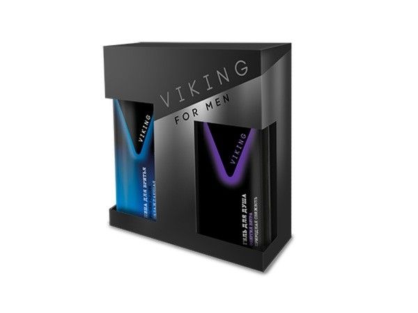 НАБОР VIKING FROZEN PLAINS (ГЕЛЬ Д/ДУША + ПЕНА Д/БРИТЬЯ)
