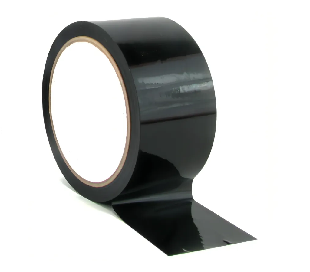 Скотч черный короткий (48ммх66м)