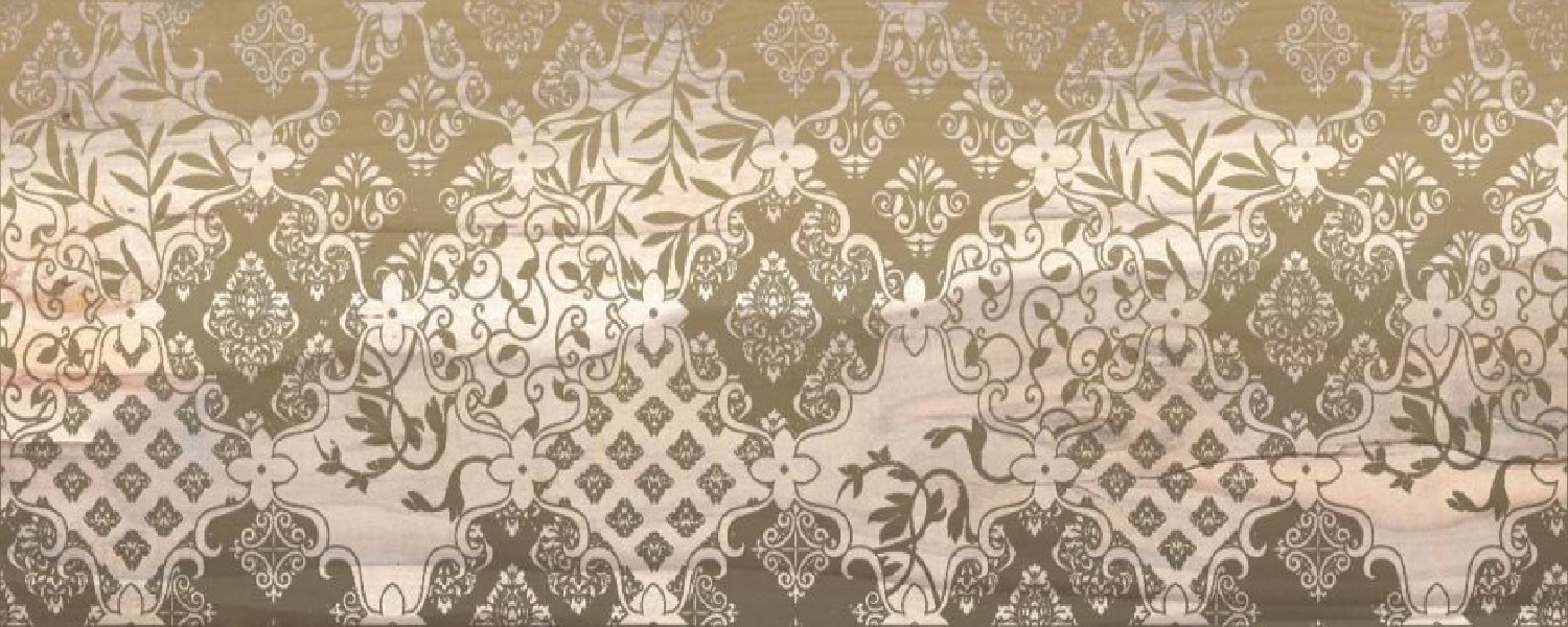 Декор Grace fancy бежевый 20x60см (6шт)