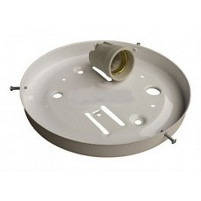 ОСНОВАНИЕ МЕТАЛЛ.НПО 22-100-230 D210  1 КЕРАМ.ПАТРОН -  - купить в АПлайн