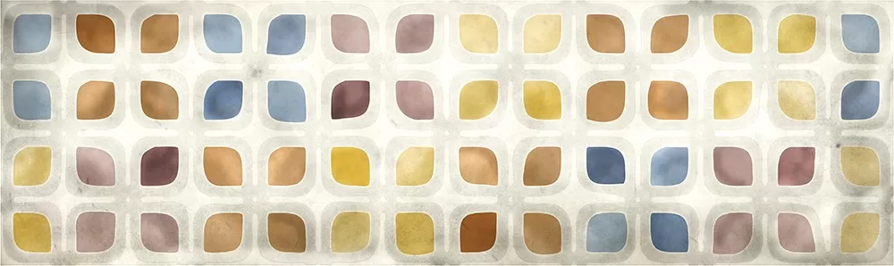 Декор Монпарнас глянцевый HGD\A307\9016 8,5x28,5см