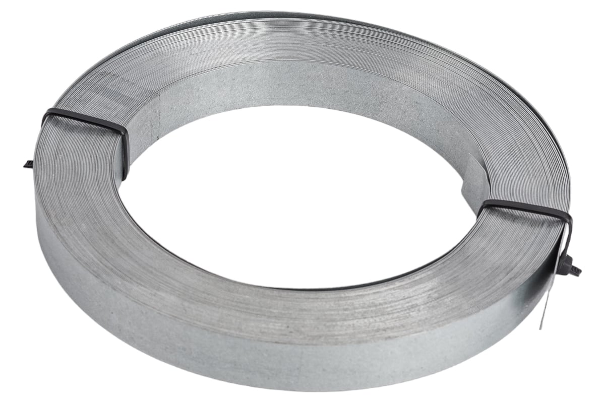 Лента упаковочная неперф.оцинкованная 0,55х20  25м 13-0022660