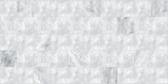 Панель декоративная ПВХ Плитка Мрамор снежный 485х960мм