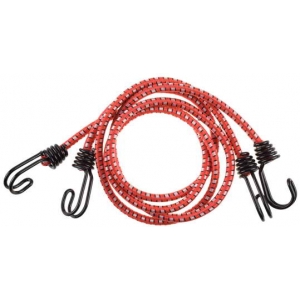 Шнур Stayer "Professional" резиновый крепежный двойной стальной крюк 120см D8мм/2