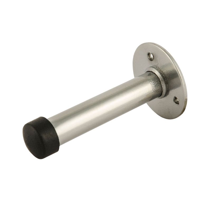 Ограничитель дверной НОРА-М настенный хром