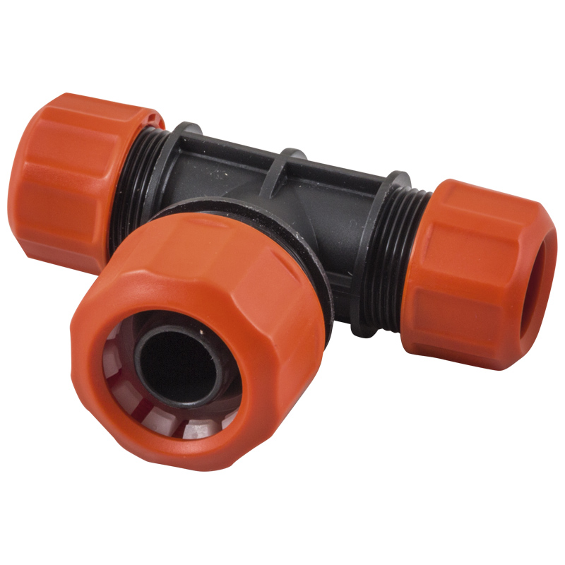 Тройник цанговый 3/4"-3/4"-1/2" ЖУК 002785