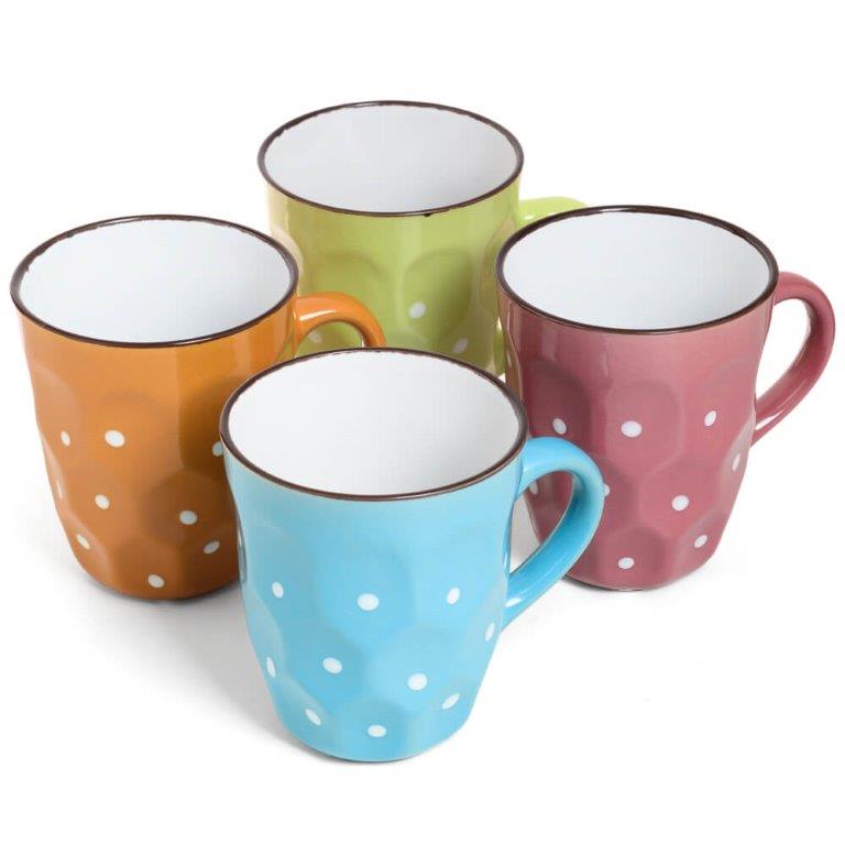 КРУЖКА КЕРАМ. "ГОРОХ" 350МЛ 39043