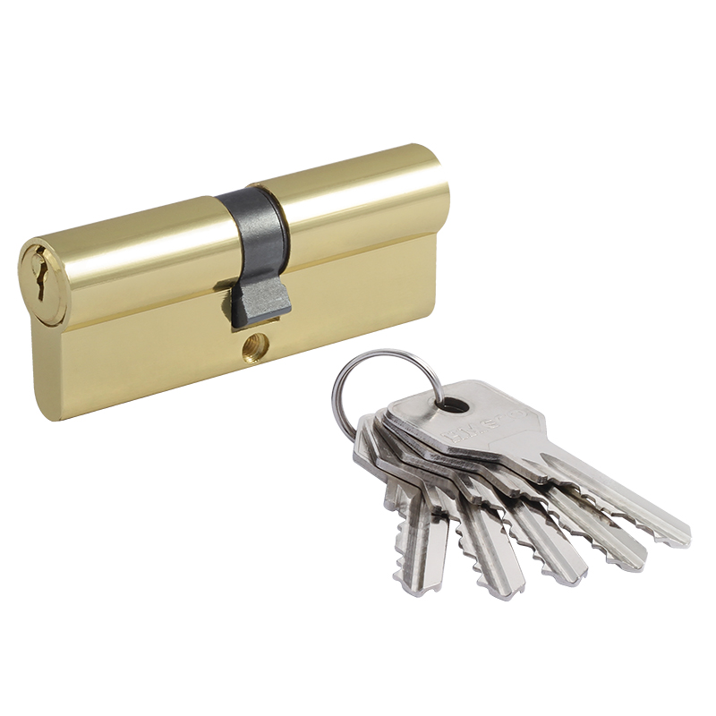 Цилиндр замка (личинка) НОРА-М STD Al Л-80 40х40мм золото