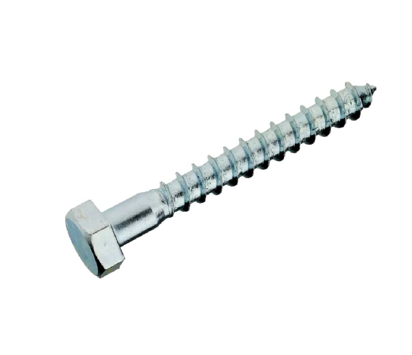 Шуруп "Глухарь" DIN 571 (болт сантехнический) 10х120 пакет (2шт) BISKREP