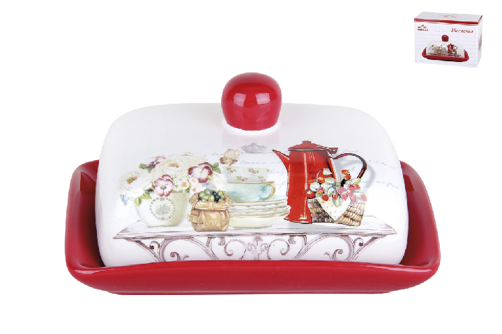 Масленка керам. Dream tea/Чай из сновидений HC601R-Q17HC601R-Q17- купить в АПлайн