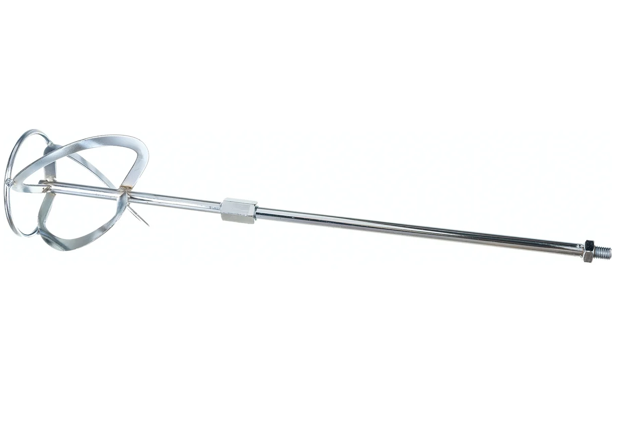 Миксер для строительных смесей оцинкованный профи 120x600мм 04252/04215