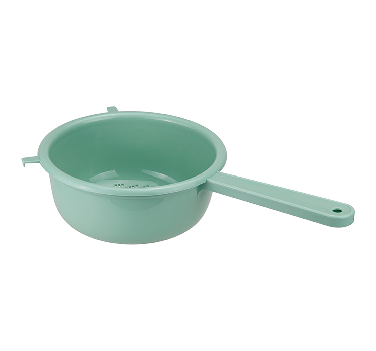 Дуршлаг пласт. М-пластика 20см с ручкой фисташковый М 1130