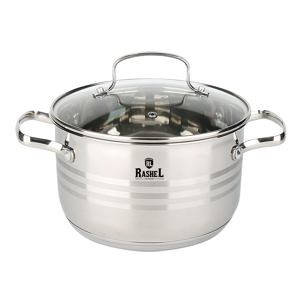 Кастрюля нерж. Rashel МАРИЯ 2,6л R-26т