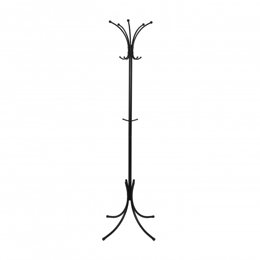 Вешалка металл. Корона напольная разборная черная ВНП 366 Ч