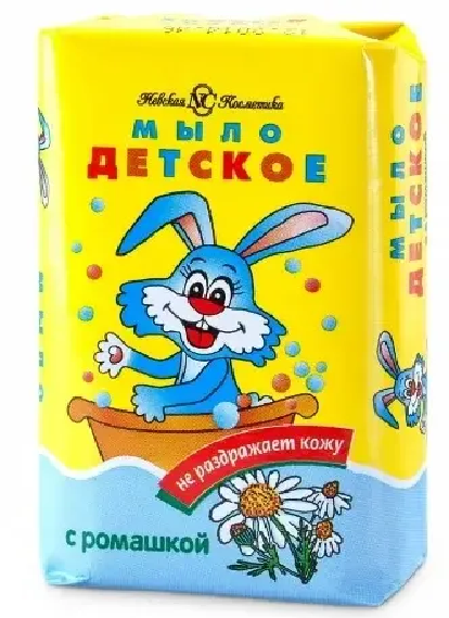 Мыло туалетное НК Детское с ромашкой 90гр- купить в АПлайн