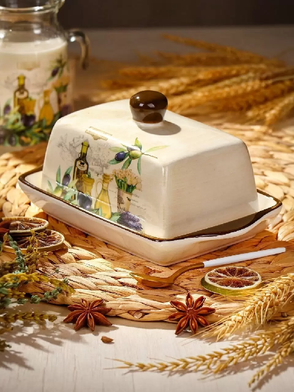 Масленка керам. Daniks Левадия 419414419414- купить в АПлайн