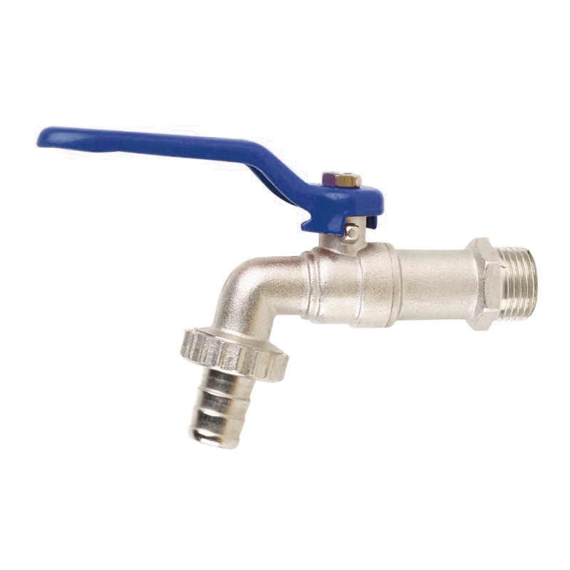 Кран водоразборный ECO угловой со штуцером 1/2 03965034433- купить в АПлайн