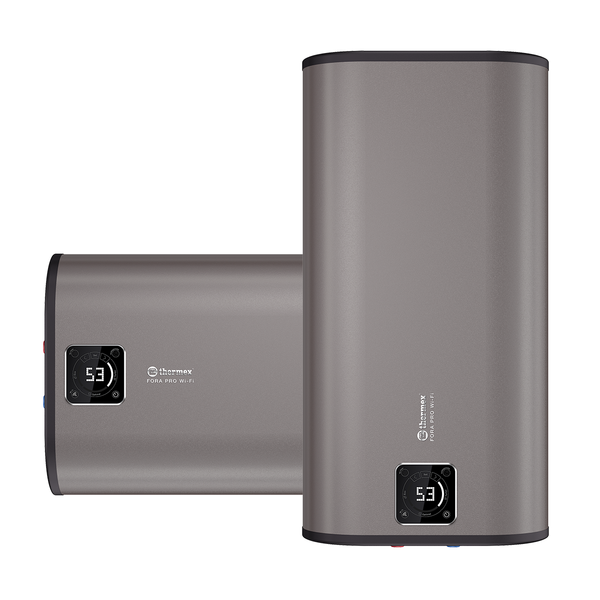 Водонагреватель "THERMEX" Fora 80 pro накопительный электрический 80л (бак нерж.) Wi-Fi - ЭдЭБ04158 - купить в АПлайн