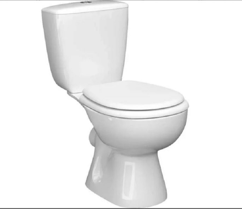 Унитаз-компакт "КЕРАМИН Позитано" гориз. выпуск, сиденье пластик, цвет белый, арматура 1 реж. Инкоэр10820444- купить в АПлайн