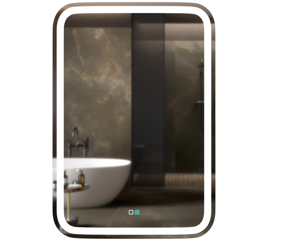 Зеркало MIXLINE "Мальта-2" 550*800 (ШВ) сенсорный выключатель, светодиодная подсветка + подогрев542562- купить в АПлайн