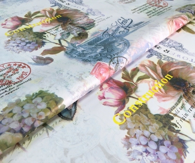 Клеенка Print на тканевой основе 1,37х20м GW 21580