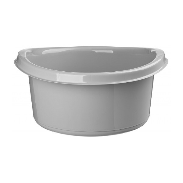 Таз пласт. 15л Etna круглый серый 221221835/03 