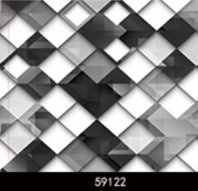 Самоклейка 0,45х2м Ромб черно-белый "Graсe" 59122-45(2)