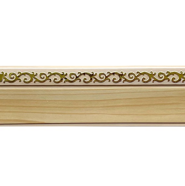 Бленда Ажур Золото Сосна Слоновая кость 0,05х3м