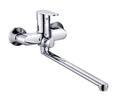 Смеситель для ванны GOTA ROCIO Valencia хромированный с длинным изливом 350 мм 194810-GOTA