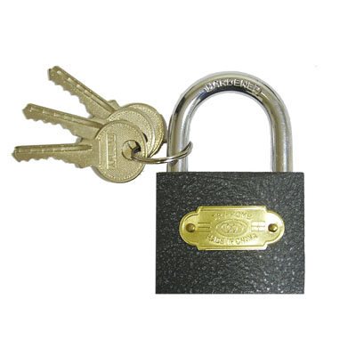 Замок навесной чугун 60-63мм (216) хл