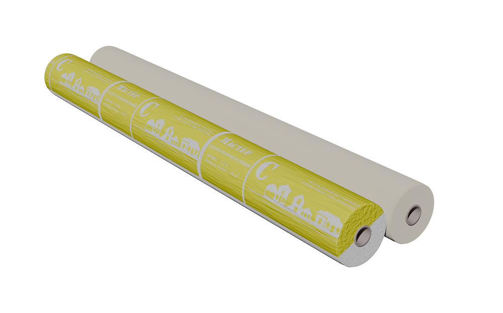 Изоляционный материал "Мастер" C гидро-пароизоляция (35гр/м2) 70м2