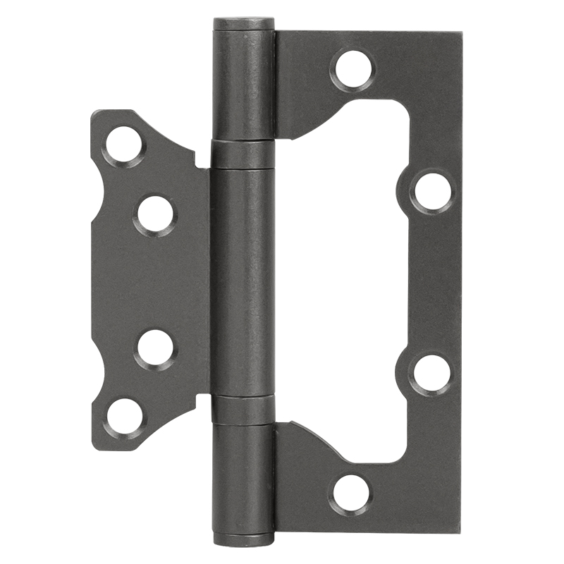 Петля накладная (бабочка) НОРА-М ISPARUS 800-4 100х75х2,5мм графит (2шт)