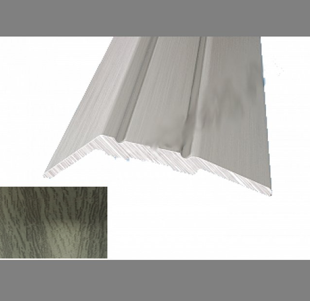 Порог-кант 0,9м 45х17мм П79.37, Дуб пепельный