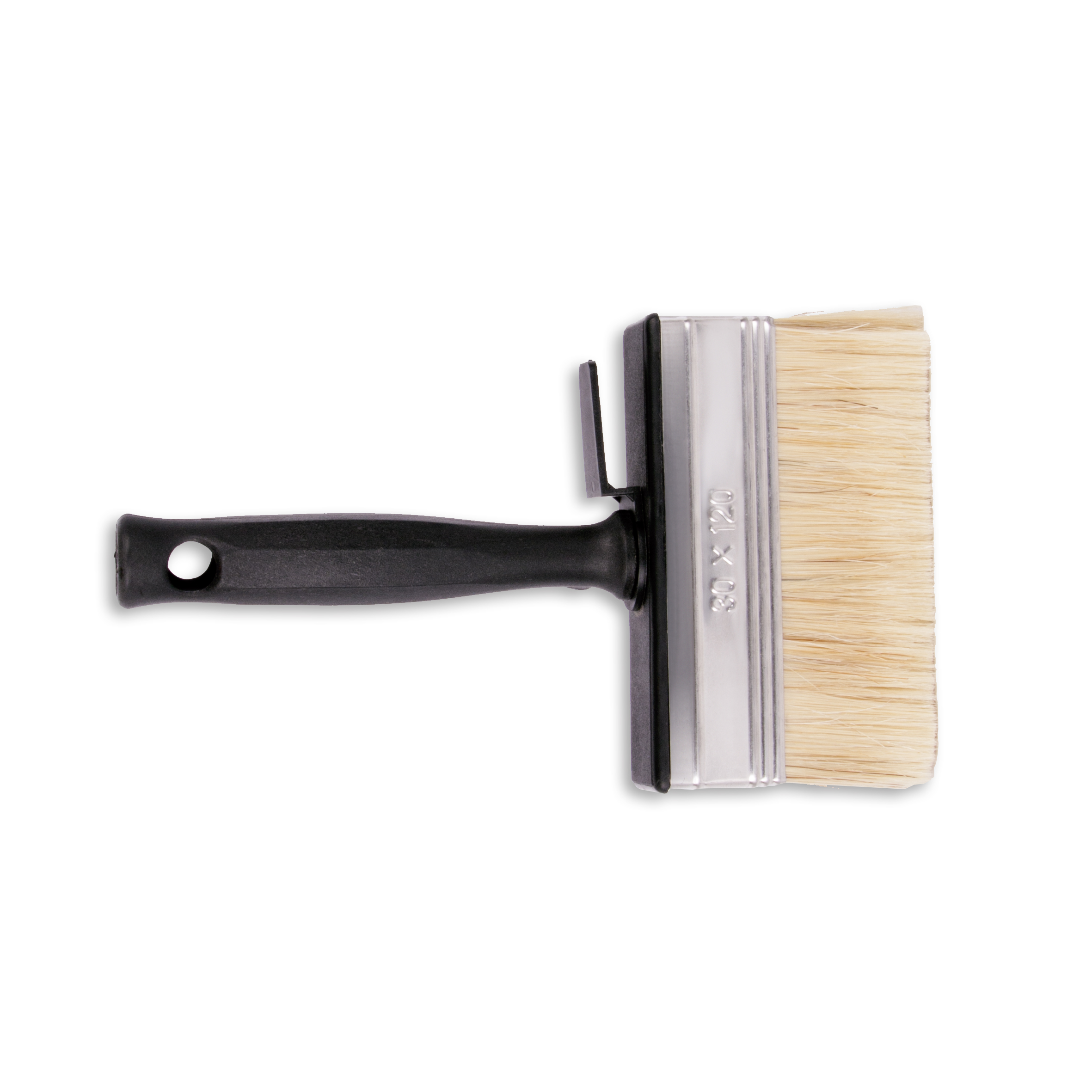 Кисть-ракля "Korvus" 40х140 мм (нат.щетина / пласт.корпус) (106414)