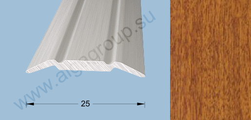 Порог-стык 0,9м 25мм П21.13, Дуб деревенский